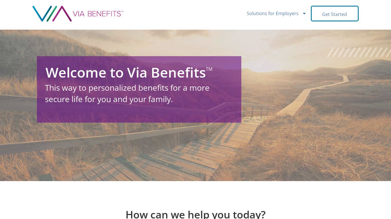 Via Benefits – This way to personalized benefits